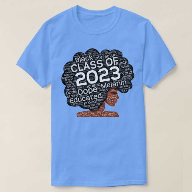 Camiseta Clase De Afroafroafroafroafricana De 2023 (Diseño del anverso)