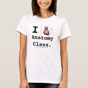 Camiseta Clase de Anatomía del Corazón