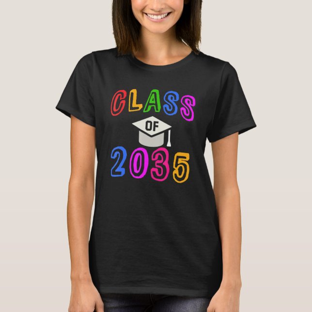 Camiseta Clase De Año De Graduación De Jardín De Niños De 2 (Anverso)