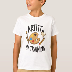 Camiseta Clase de Arte para Niños Creativos