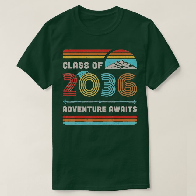 Camiseta Clase de Aventura PreK 2036 a la espera de crecimi (Diseño del anverso)