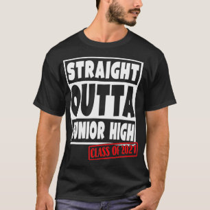 Camiseta Clase de bachillerato de 2021 Gr en directo fuera 