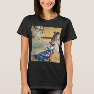 Camiseta Clase de baile, el salón de baile por Edgar Degas