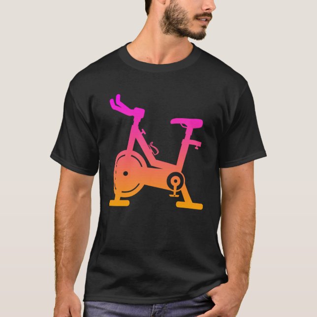 Camiseta Clase de Ciclismo de la Clase Love Spin Bike Spinn (Anverso)