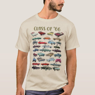 Camiseta Clase de clásicos de automóviles de 1966