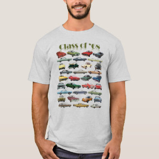 Camiseta Clase de clásicos de automóviles de 1968