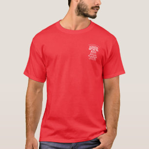 Camiseta Clase de embalaje B - Rojo (logotipo frontal y tra