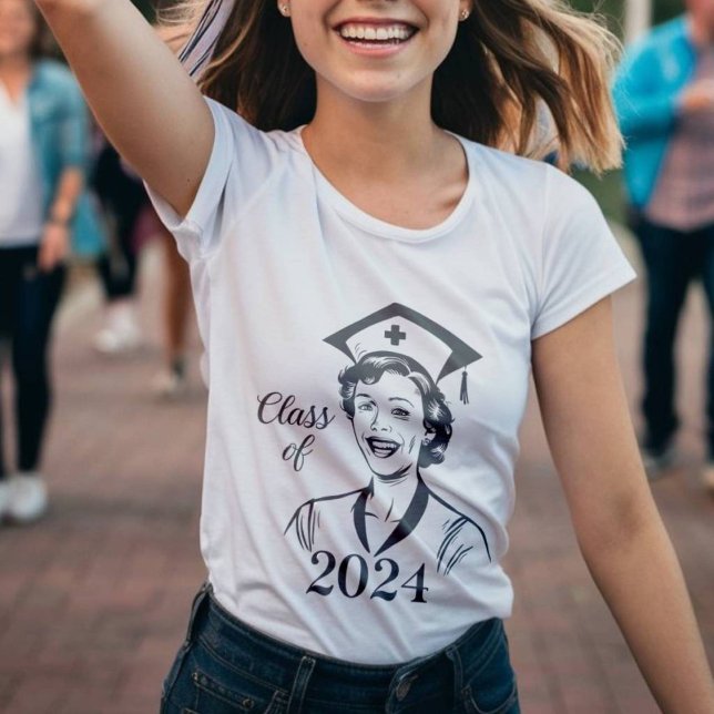 Camiseta clase de enfermero de bachillerato en 2024 (Subido por el creador)