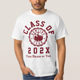Camiseta Clase de equipo de bolos 202X