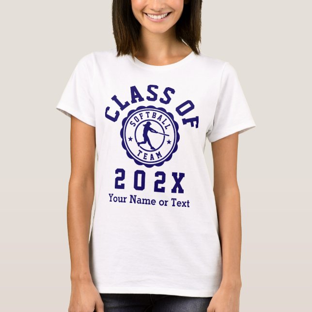 Camiseta Clase de equipo de Chicas 202X (Anverso)