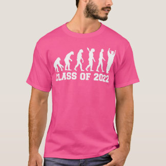 Camiseta Clase de evolución de graduados en 2022