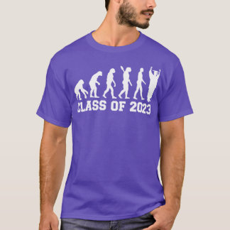 Camiseta Clase de evolución de graduados en 2023