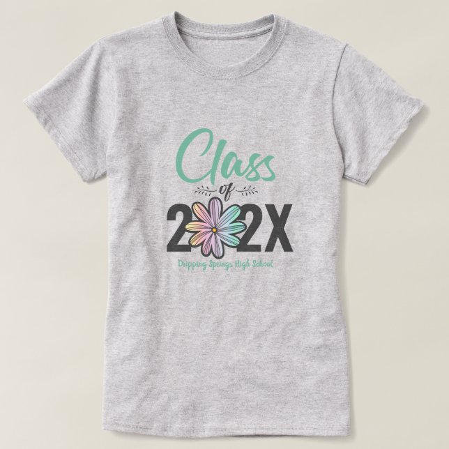 Camiseta Clase De Flower Senior (Diseño del anverso)
