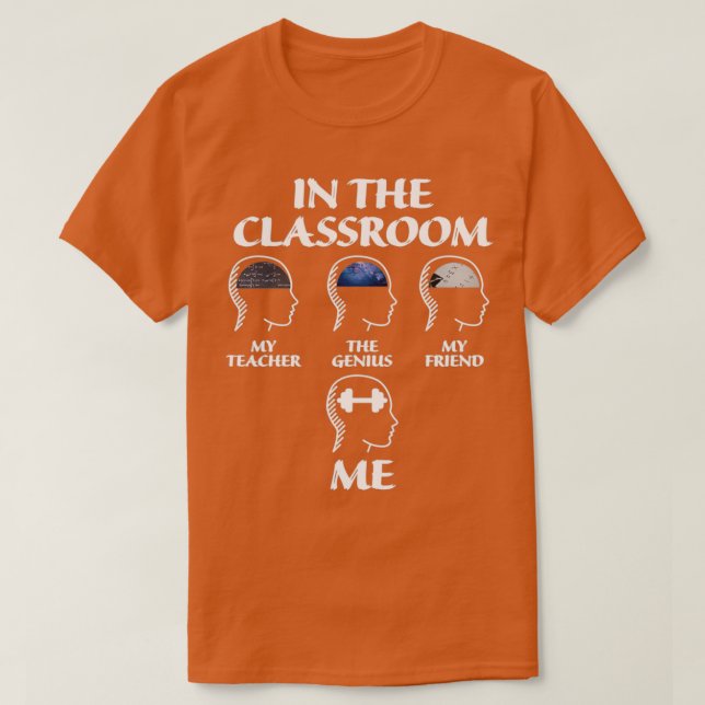 Camiseta clase de gimnasia (Diseño del anverso)