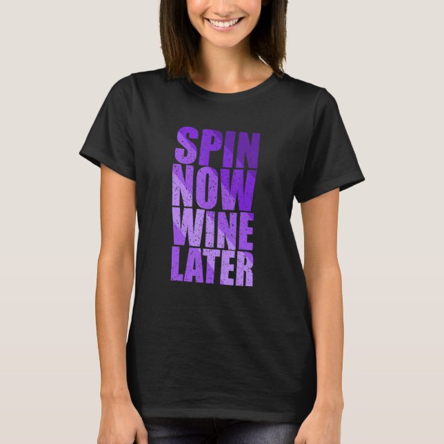 Camiseta Clase de giro Chiste Instructor de giro giratorio  (Anverso)