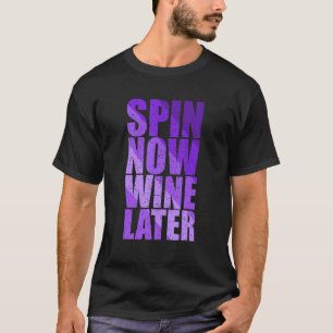 Camiseta Clase de giro Chiste Instructor de giro giratorio