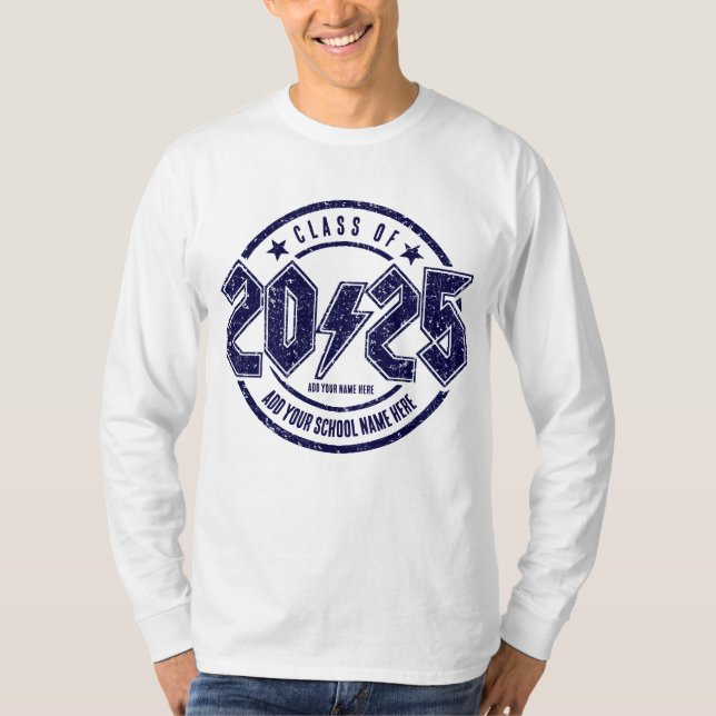 Camiseta Clase de Grad 2025 (Anverso)