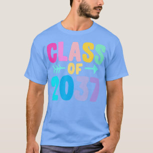 Camiseta Clase de Graduación 2037 Crecer conmigo