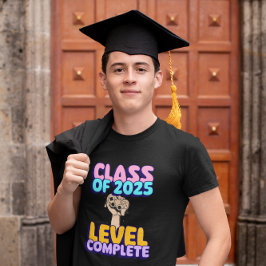 CAMISETA CLASE DE GRADUACIÓN COMPLETA DE NIVEL 2025