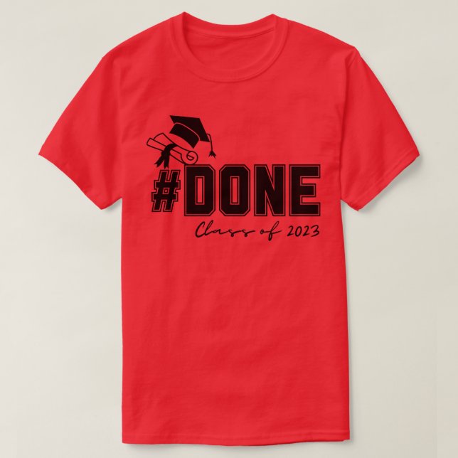 Camiseta Clase De Graduación De 2023 20 (Diseño del anverso)
