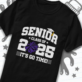 Camiseta Clase de Graduación de 2025 Cheerhead Cheer Senior