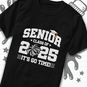 Camiseta Clase de Graduación de 2025 Cheerhead Cheer Senior