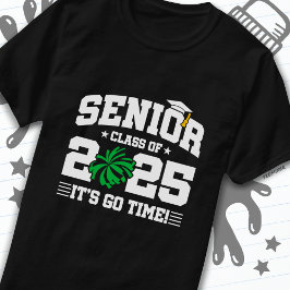 Camiseta Clase de Graduación de 2025 Cheerhead Cheer Senior