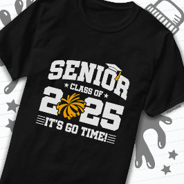 Camiseta Clase de Graduación de 2025 Cheerhead Cheer Senior
