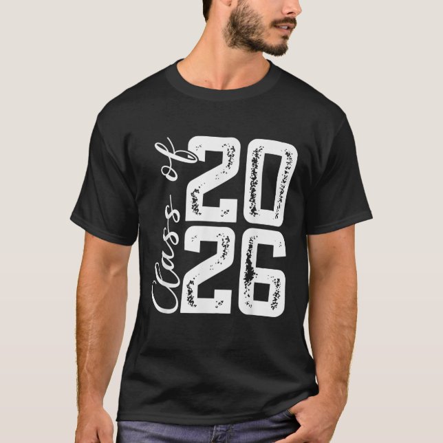 Camiseta Clase De Graduación De 2026 Shirt Senior 2026 (Anverso)