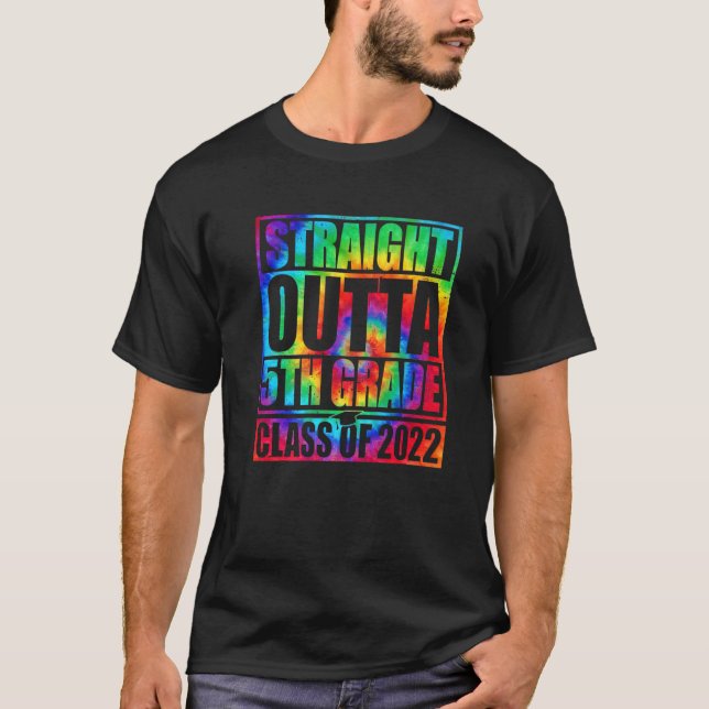 Camiseta Clase De Graduación De 5º Grado De 2022 Directamen (Anverso)
