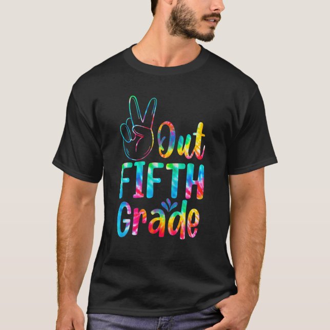 Camiseta Clase De Graduación De 5° Grado De Niveles De 20 (Anverso)