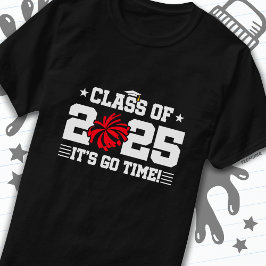 Camiseta Clase de Graduación de animadores de 2025 Senior