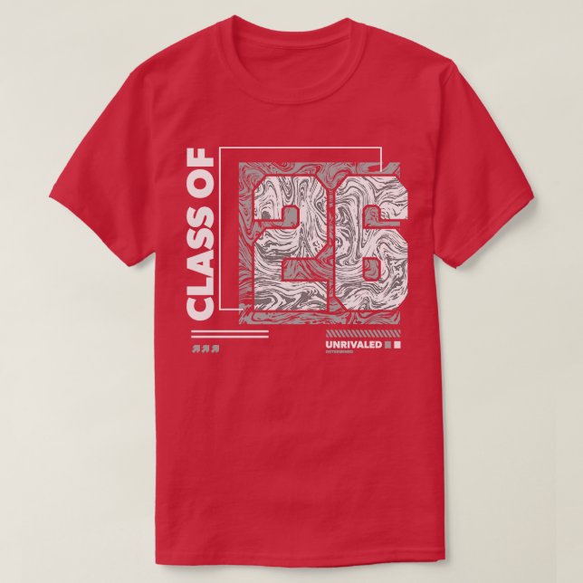 Camiseta Clase de Graduación de Calzado Urbano de 2026 (Diseño del anverso)