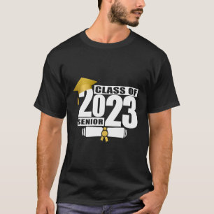 Camiseta Clase De Graduación De Diploma Superior De Certifi