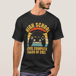 Camiseta Clase de Graduación de Jugador Completa de Nivel S