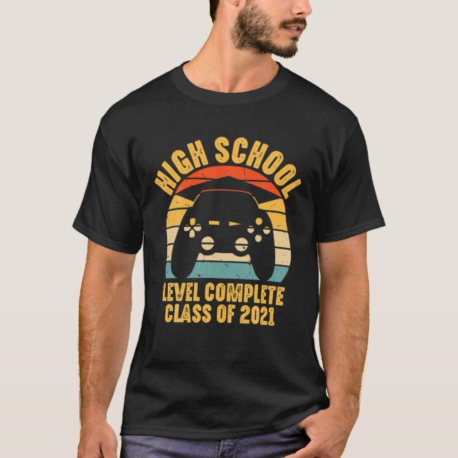 Camiseta Clase de Graduación de Jugador Completa de Nivel S (Anverso)