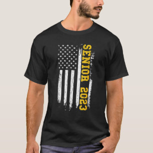 Camiseta Clase de Graduación de la Bandera Americana 2023 d
