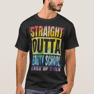 Camiseta Clase De Graduación De La Escuela De Belleza Direc