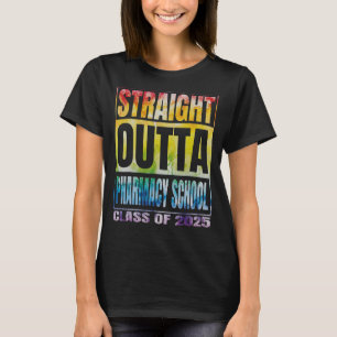 Camiseta Clase De Graduación De La Escuela De Farmacia Dire