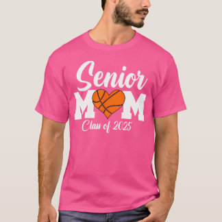 Camiseta Clase De Graduación De Madres Mayores De Baloncest