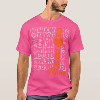 Camiseta Clase De Graduación De Madres Mayores De Básquetbo