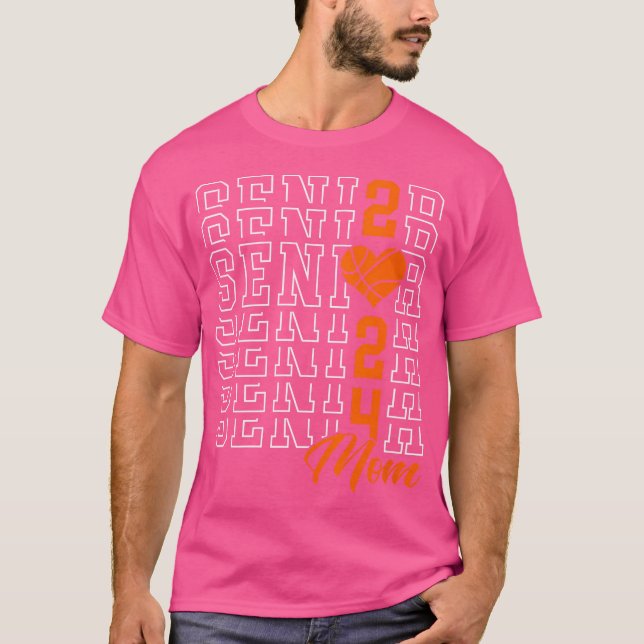 Camiseta Clase De Graduación De Madres Mayores De Básquetbo (Anverso)