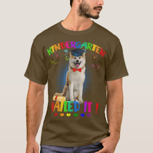 Camiseta Clase De Graduación De Perro Shiba Inu De 22 Jardi