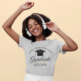 Camiseta Clase de Graduación de personalizados de 2025