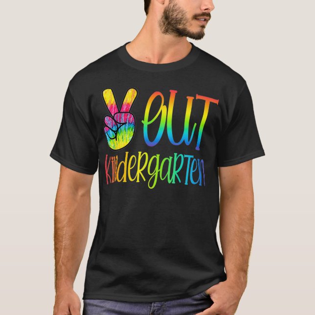 Camiseta Clase De Graduación De Pintado De Pata De Niños De (Anverso)