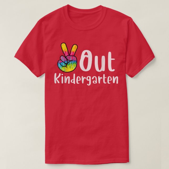 Camiseta Clase De Graduación De Pintado De Pata De Niños De (Diseño del anverso)