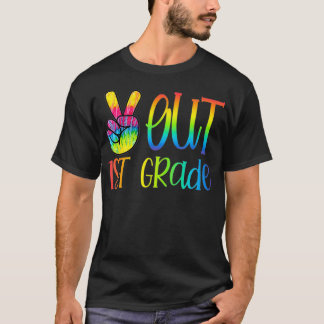 Camiseta Clase De Graduación De Pintado De Primer Grado De 