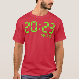 Camiseta Clase de Graduación de Reloj Digital Retro Superio