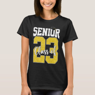 Camiseta Clase de graduación de secundaria de 2023 universi