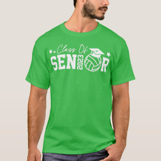 Camiseta Clase De Graduación De Voleibol De 2023
